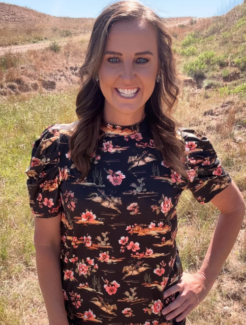 Cactus Garden Top by Sterling Kreek