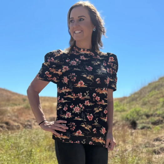Cactus Garden Top by Sterling Kreek